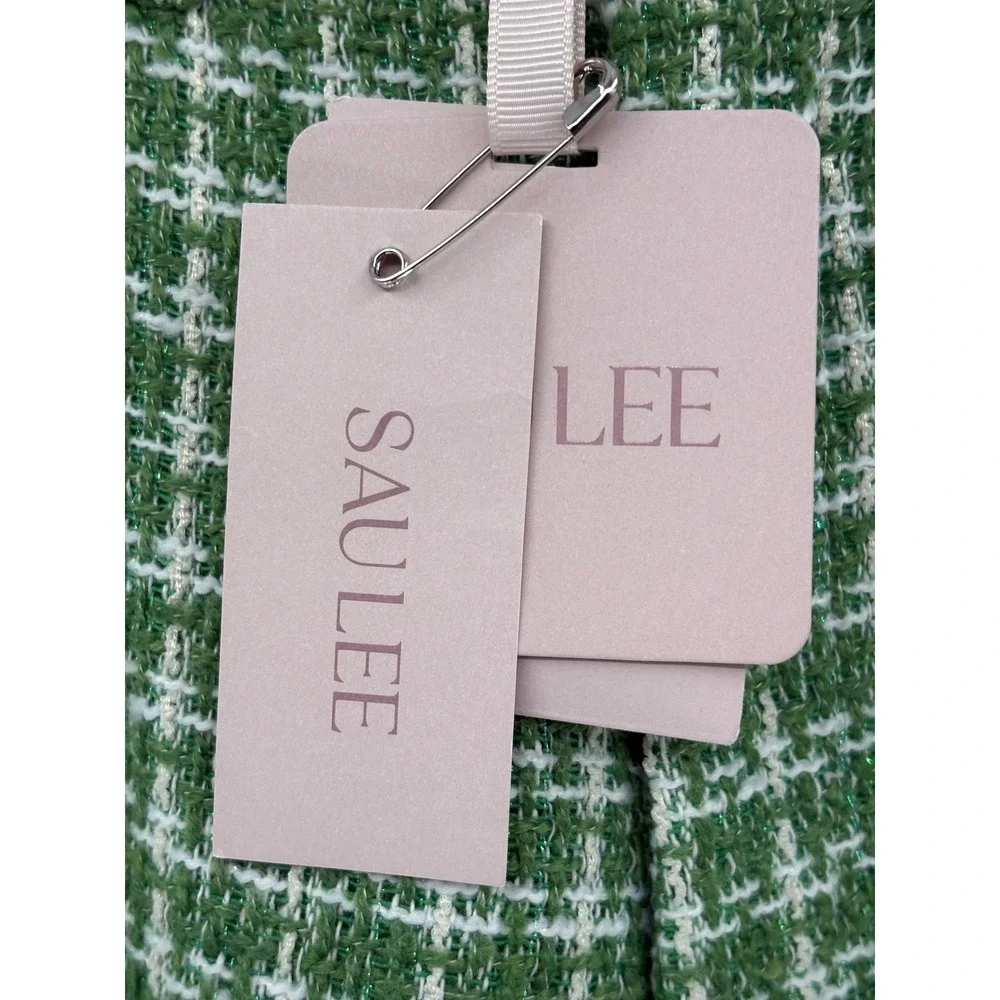 Green Checkered Women's Trousers - Picture 5 of 16